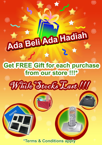 Get FREE gift for each purchase from our store !!!